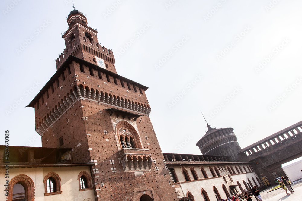 Milan 2016 Sforza Castle (Castello Sforzesco)
