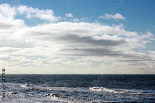 waves on the beach