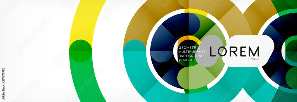 Modern geometrical abstract background