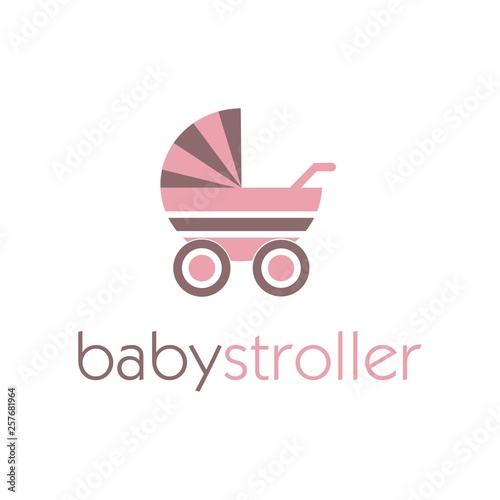 Baby Stroller logo design inspiration