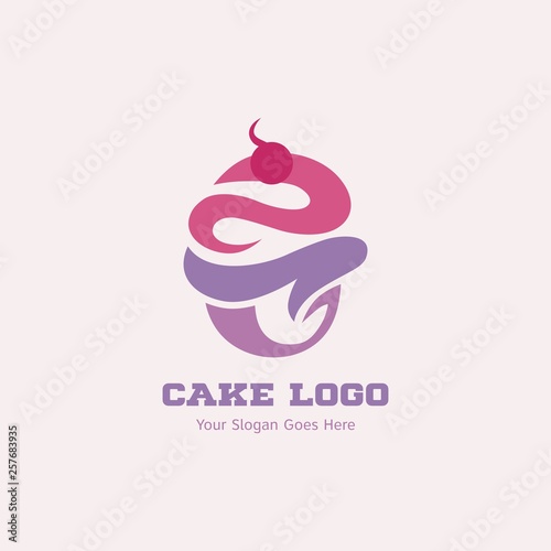 Cupcake logo icon