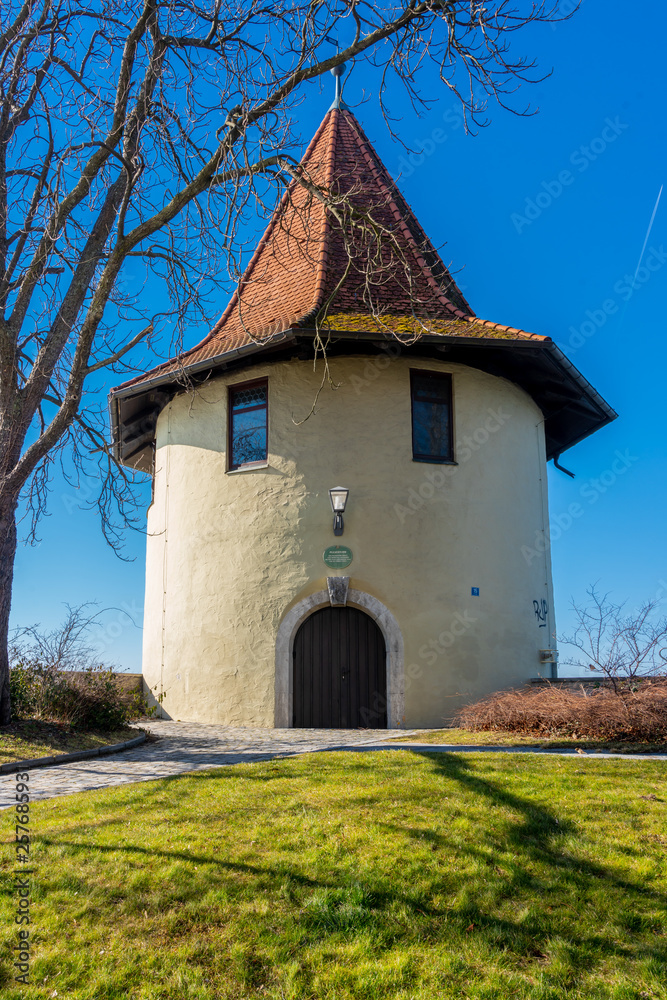 Fototapeta premium Wehrturm zum Pulverlager