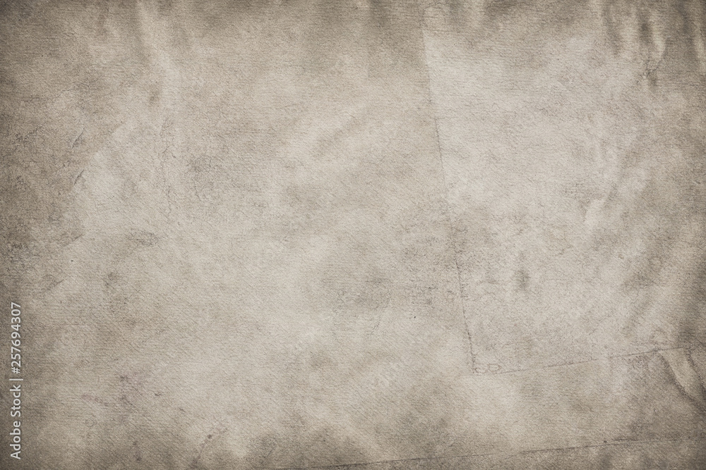 Fototapeta premium .Crumpled powder recycled paper grunge texture.