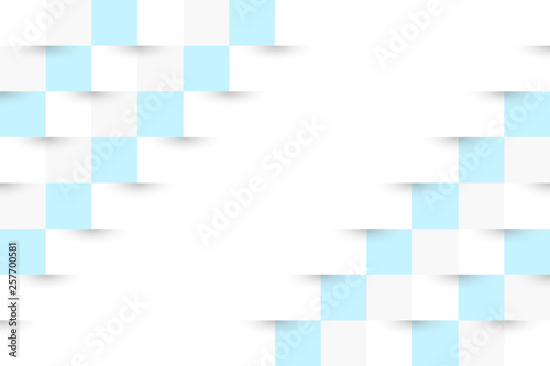 Blue And White Simple Geometric Abstract Background