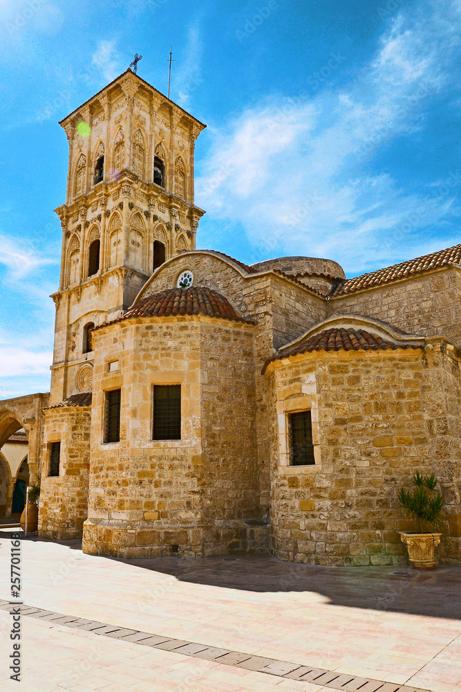 Obraz premium The Church of Saint Lazarus, Agios Lazaros Church in the old part of Larnaka Cyprus
