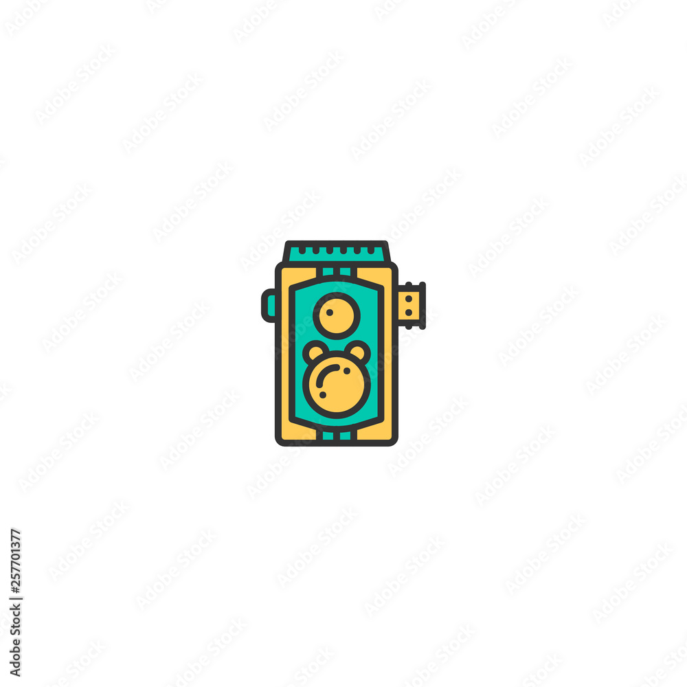 Photo Camera icon design. Photography and video icon vector design Photo Camera icon design. Photography and video icon vector design