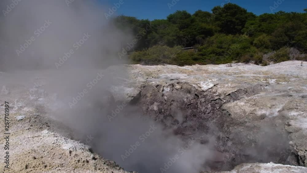 Beautiful scenery of thermal land, Rotorua, North Island, New Zealand. Beautiful scenery of thermal land, Rotorua, North Island, New Zealand.
