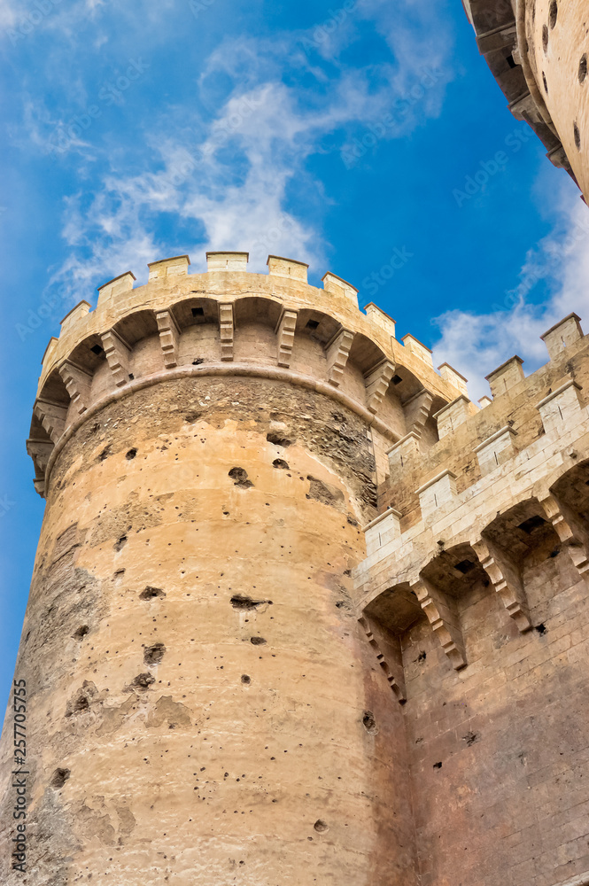 Torres de Quart in Valencia, Spain Torres de Quart in Valencia, Spain