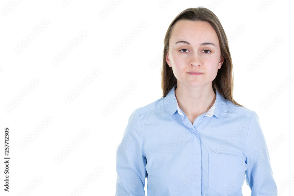 happy smiling young beautiful woman isolated in white background happy smiling young beautiful woman isolated in white background