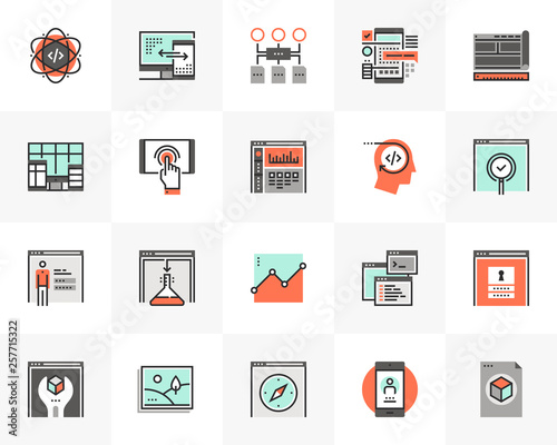 Web Development Futuro Next Icons Pack