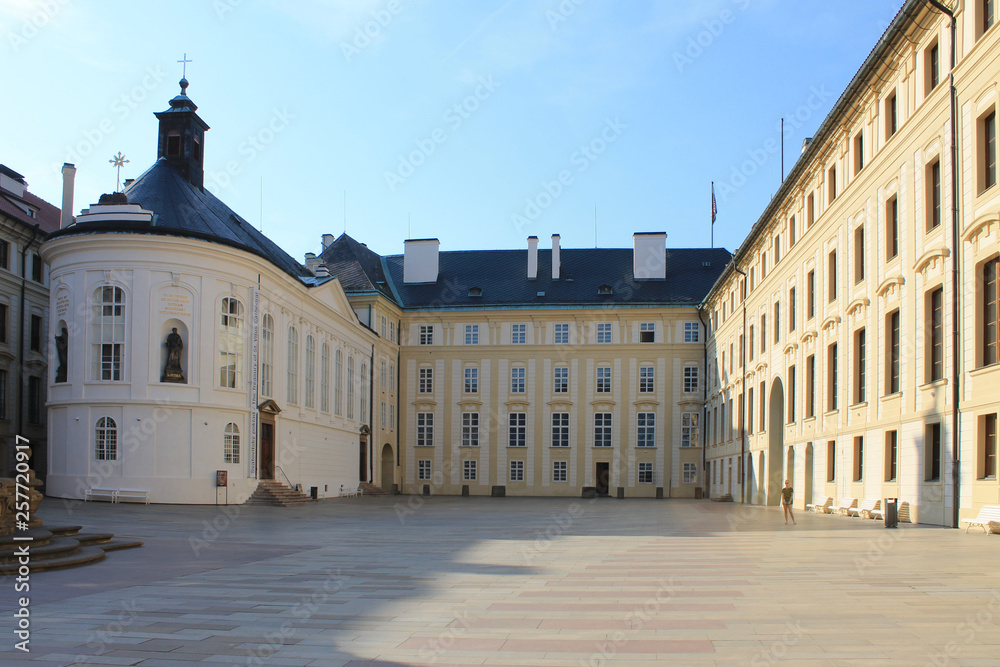 Prague castle of the old town of Prague, Czech Republic