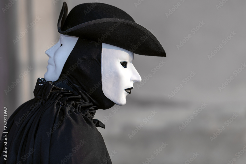 Janus-faced costume Stock Photo | Adobe Stock