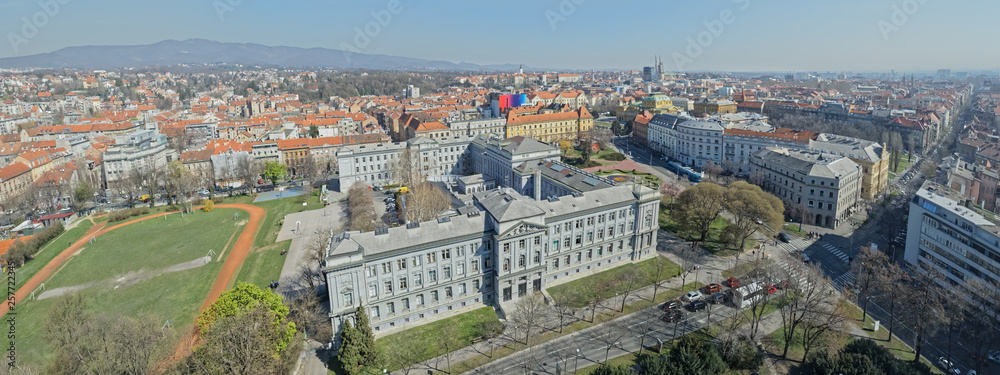 Panorama of Zagreb