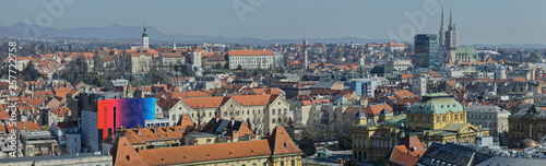 Panorama of Zagreb Upper Town