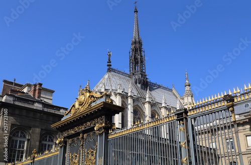 Saint-Chapelle in Paris, France