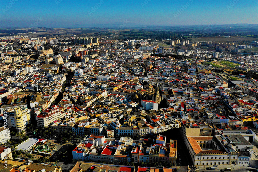 Fototapeta premium Sevilla Luftbilder - Drohnenaufnahmen mit der DJI Mavic 2 von Sevilla
