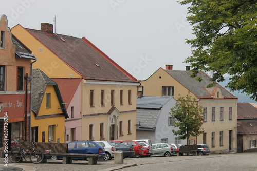 The village of Lipnice over sázava Czech Republic