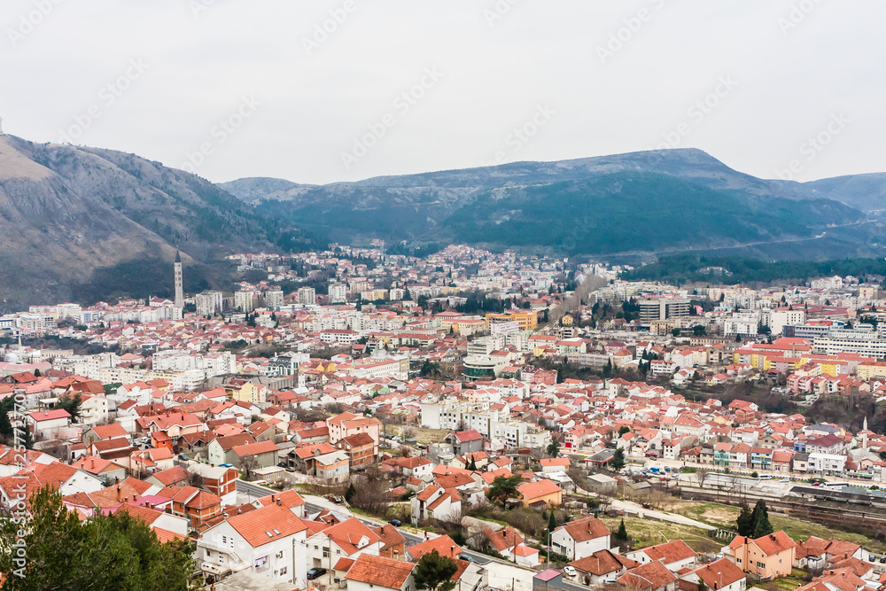 Mostar Panorama, Bosnia and Herzegovina