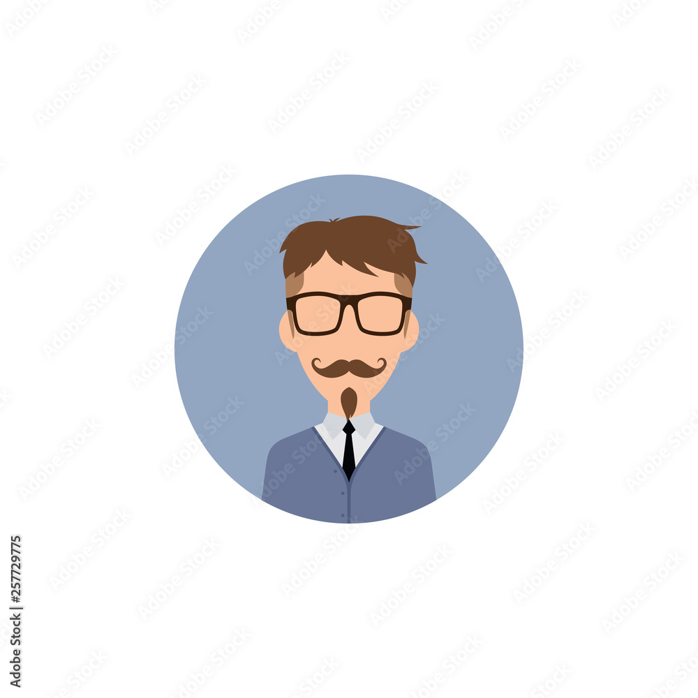 gentleman hipster worker avatar gentleman hipster worker avatar