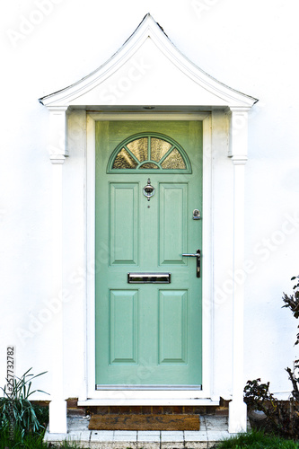 old wooden door