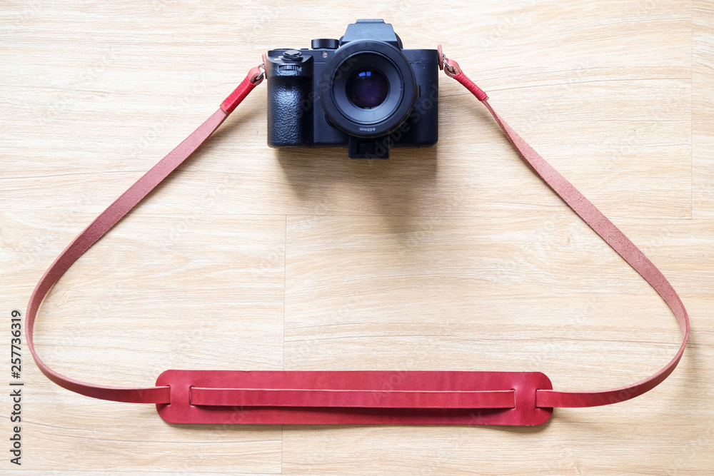 Genuine vegetable tanned leather camera strap Genuine vegetable tanned leather camera strap