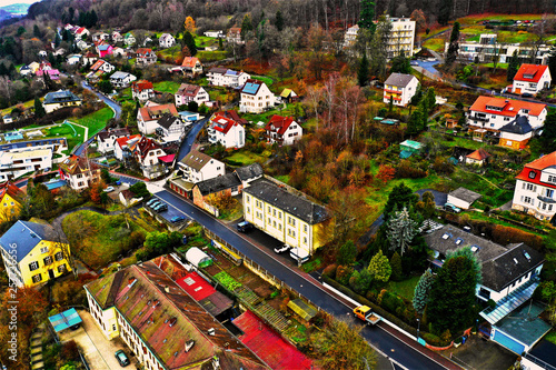Bad Brückenau in Bayern aus der Luft - Drohne DJI Mavic 2 Pro