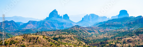 Quadro su tela ETHIOPIA, SEMIEN MOUNTAINS