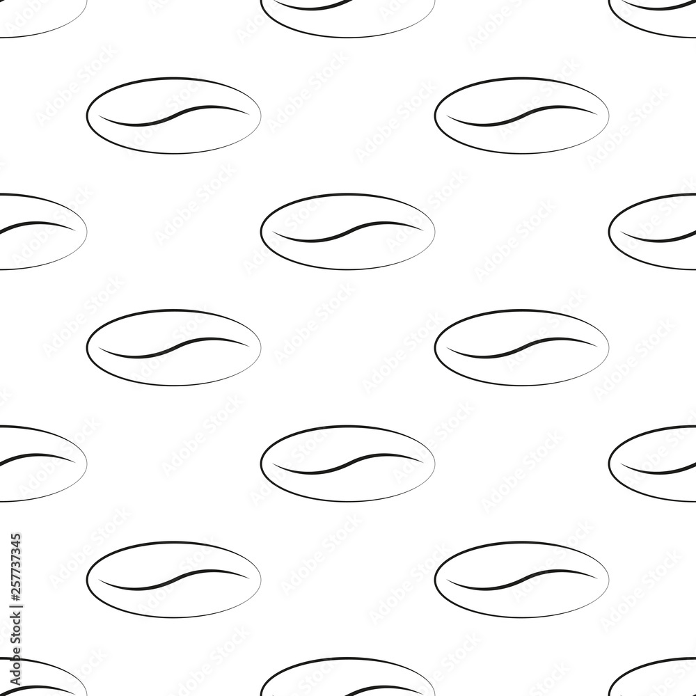 Coffee seamless pattern. Vector illustration