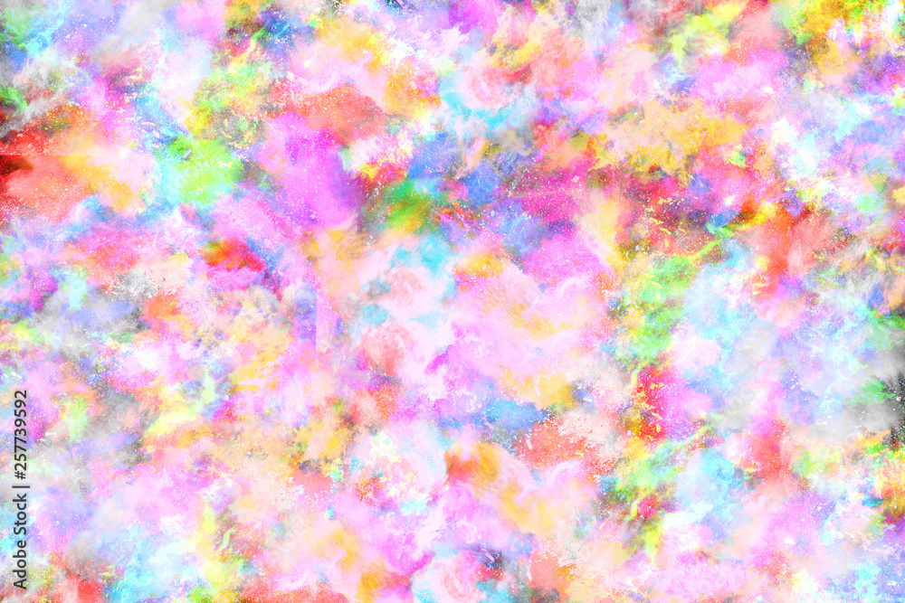 abstract colored dust explosion on a black background.abstract powder splatted background,Freeze motion of color powder exploding/throwing color powder, multicolored glitter texture.