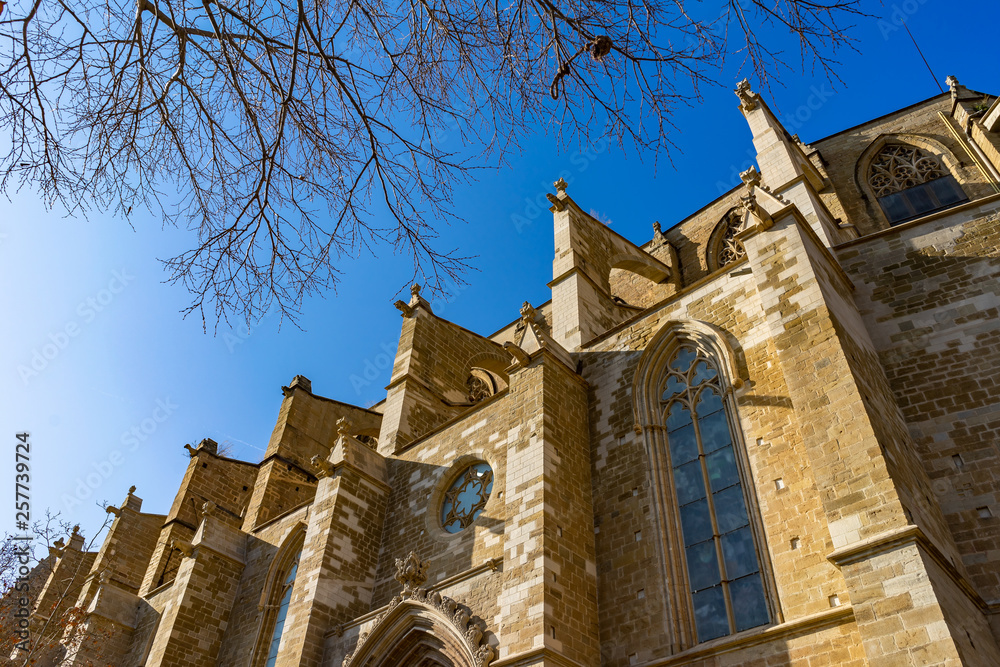 Fototapeta premium Aixada fair in Manresa, Catalonia, Spain.