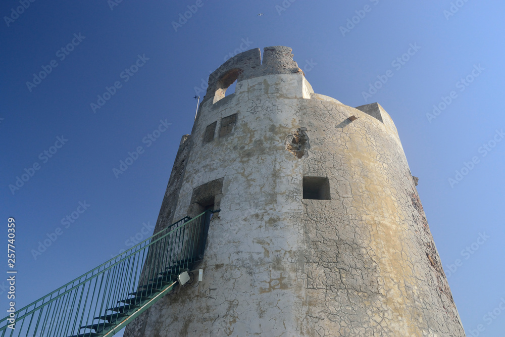 Vista della Torre di Chia