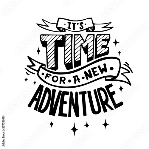 It's time for a new adventure