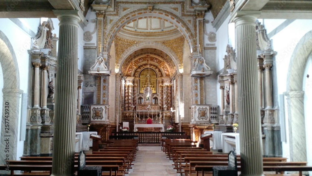 Obraz premium interior of church