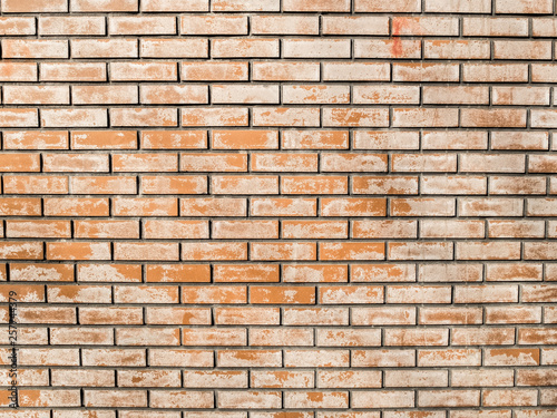 mur en briques rectangulaires orang  es