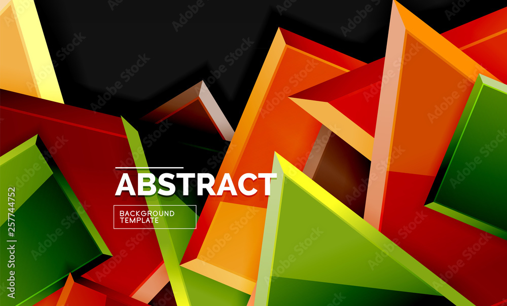 Shiny style geometric background Shiny style geometric background