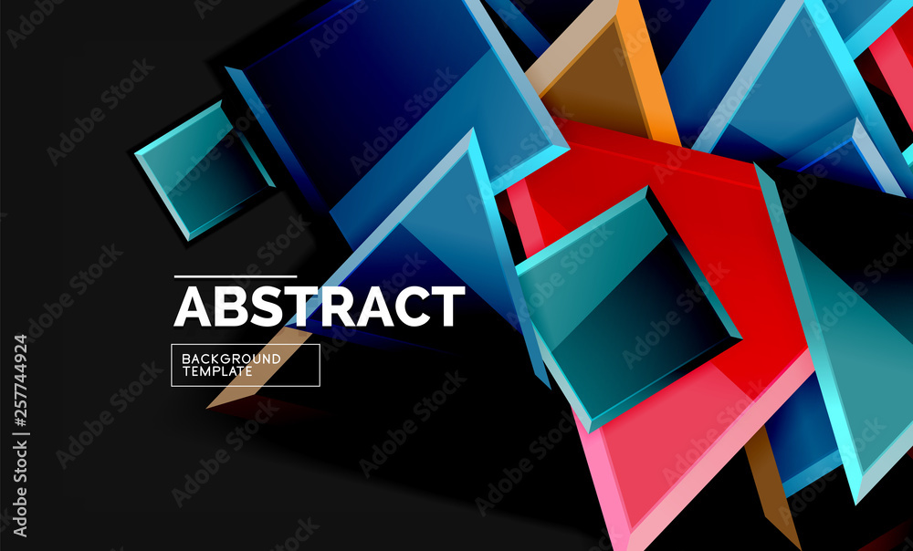 Shiny style geometric background Shiny style geometric background