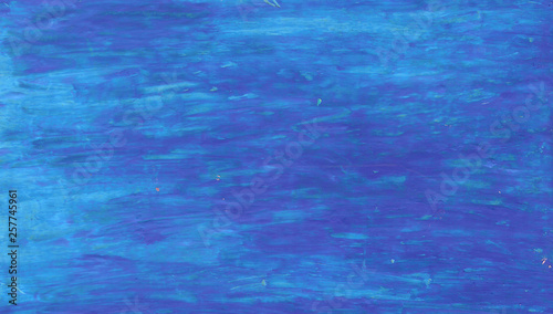 Abstract blue oil pastel background