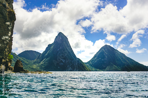 Pitons of St Lucia 