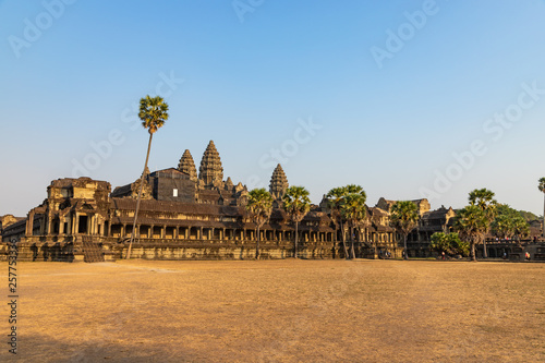 Part of the Angkor Wat, Cambodia, the largest religious monument in the world, UNESCO World Heritage
