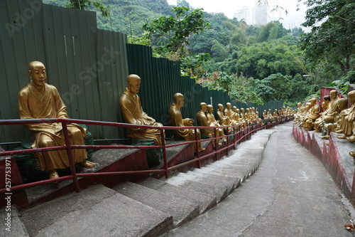 tem thousand Buddhas kloster in hong kong in asien