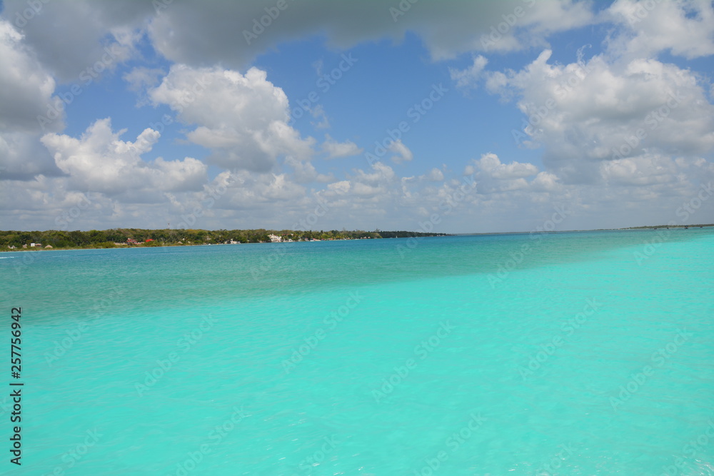 Laguna de Bacalar Quintana Roo Mexique Laguna de Bacalar Quintana Roo Mexique