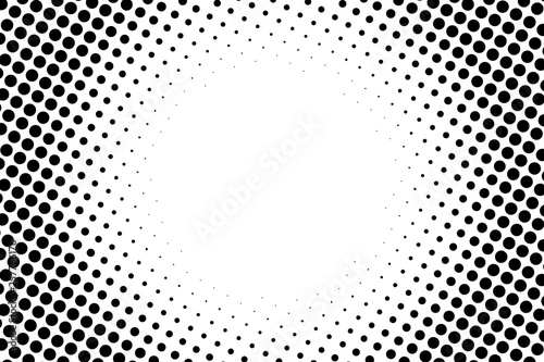 Vector comic book background. Halftone pattern in retro pop art style