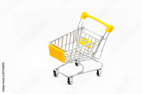 Shopping cart - Stock Image