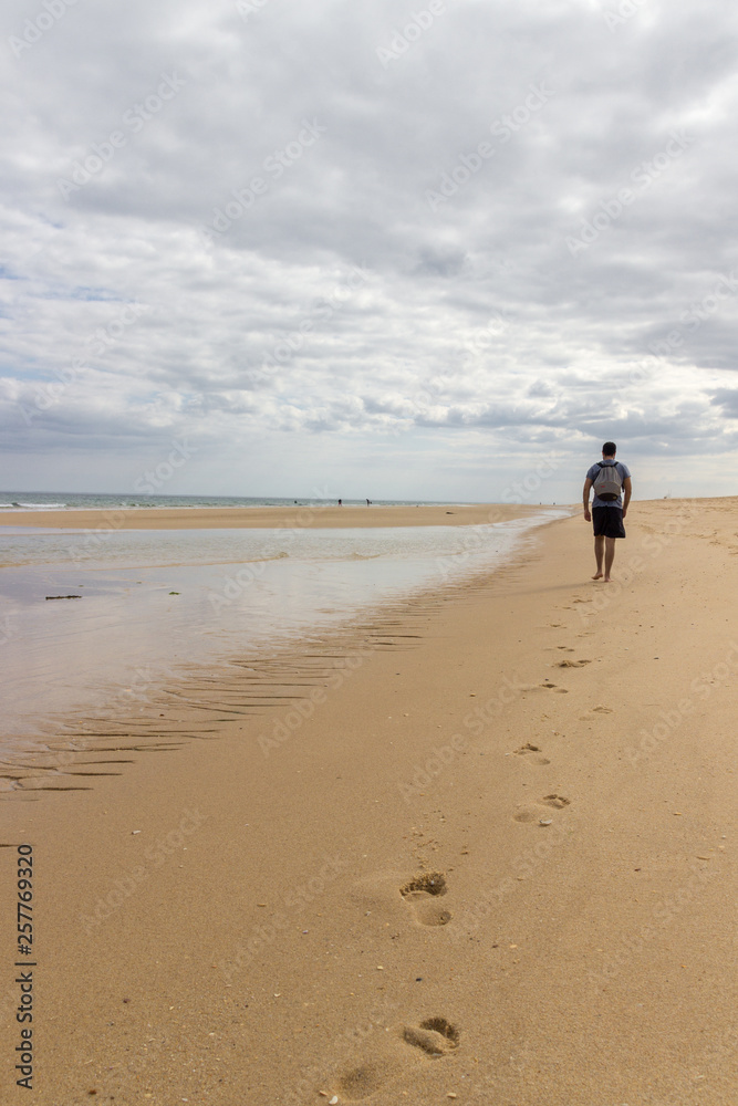 Beach of Tavira Island in Algarve (Portugal) Beach of Tavira Island in Algarve (Portugal)