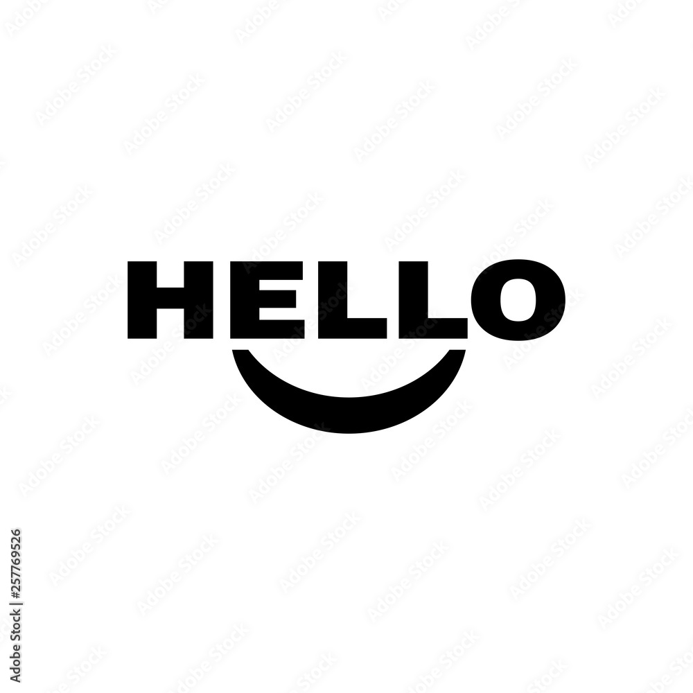 Hello Speech Bubbles Vector Set | Cafe logo design, Seal design, Creative  ads