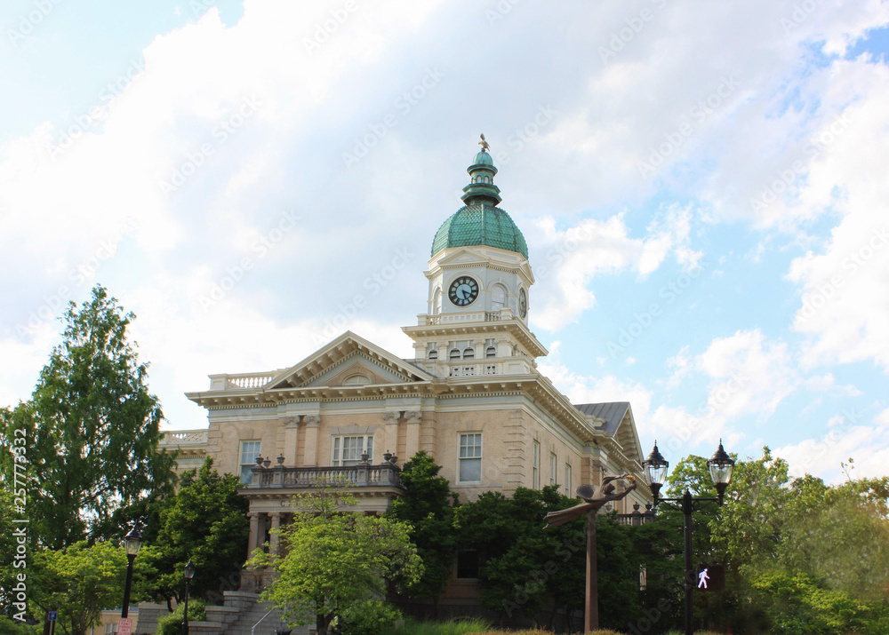 View of the City Hall building at Athens, GA.