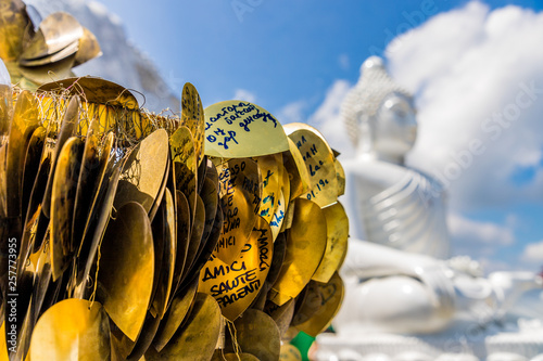 Photography the big buddha statue in Phucket Thailand