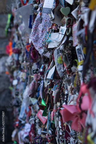 Faith bracelets in Santiago