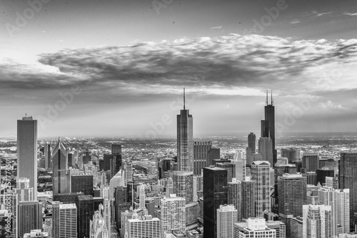 Aerial view of Chicago © dade72