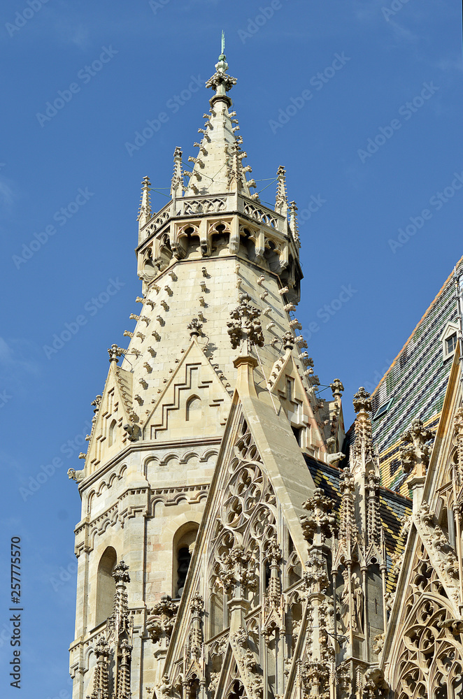 North Tower of the Stephansdom (St Stephen's Cathedral), Vienna, Austria North Tower of the Stephansdom (St Stephen's Cathedral), Vienna, Austria